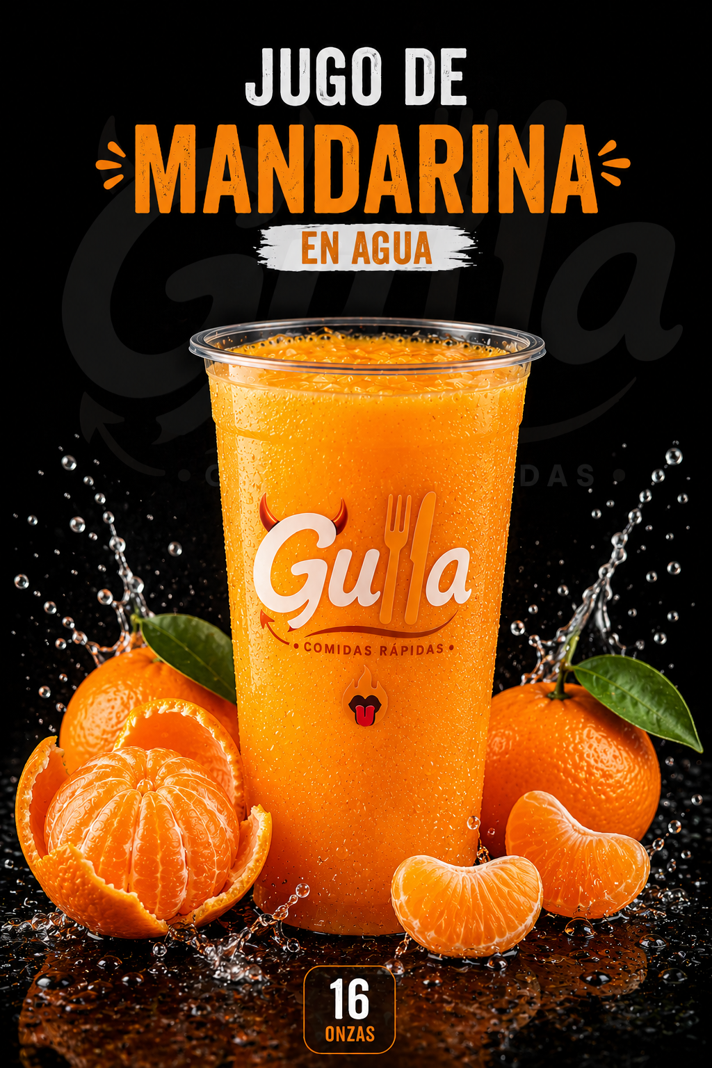 Jugo de mandarina